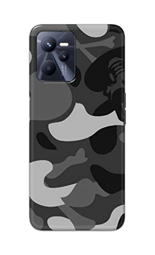Image of Printed Hard Back Cover Case for Realme Narzo 50A Prime Back Cover (Army Pattern) -702