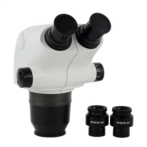 Microscope 6.5X-65X 3.25X-130X Zoom Stereo Microscope Binocular Microscope + 0.5X 2.0X 1X Auxiliary Lens Suitable for LAB Phone PCB Soldering(3.25X-65X)
