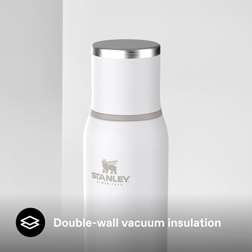 Stanley 1913 Adventure to-Go Thermal Flask 0.75L - 20 Hours Hot - 25 Hours Cold - Leakproof - Insulated Lid - BPA-Free Insulated Bottle - Dishwasher Safe - Coffee Flask - Frost