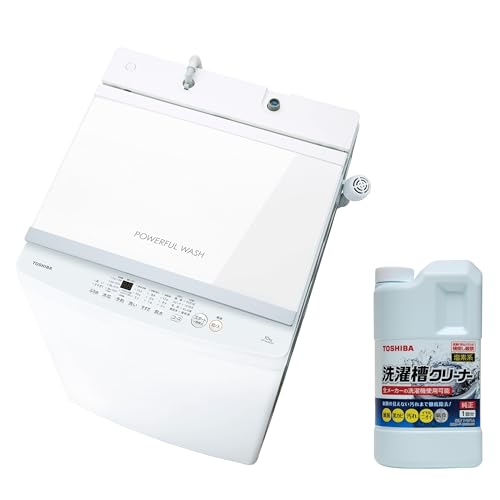 (TOSHIBA) S@&󑅃N[i[ 10kg AW-10GM3(W) T-W1A 1500ml fn AJ 󑅗p e ܂Ƃߐ KXgbvfUC XeX ӂ됅|v sAzCg