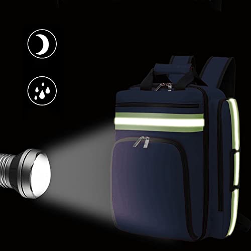 Mochila de primeros auxilios de gran capacidad para gestionar crisis imprevistas 7
