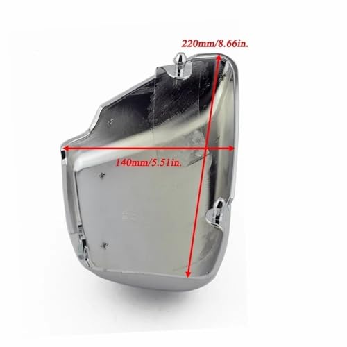 Couvercle batterie moto Virago 750 1100 carenage droit 1984-Up - 6