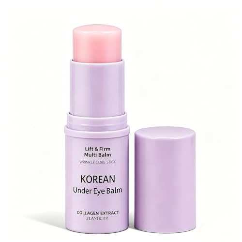Luxe Korean Balm Under Eye Stick - Hydrating Smoothing and Refreshing Eye Care with Collagen Extract 0.32 oz (1Pc)