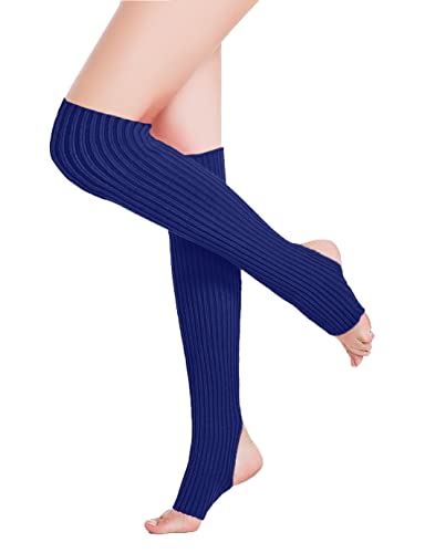 Image of v28 Women's Neon Knit Leg Warmer for 80s Party Dance Sports Yoga
