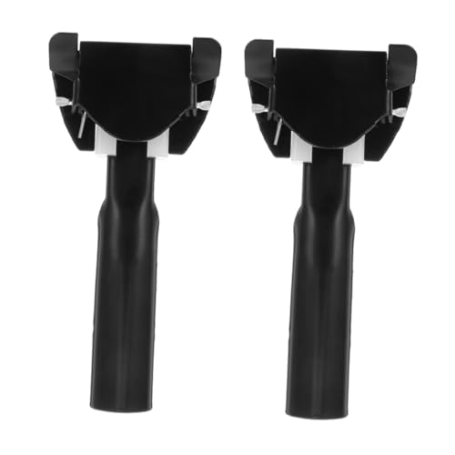 FUNOMOCYA Chrome Plated Iron Mop Head Clamp Versatile Mop Rod Attachment Replacement for Office Hotel Mall