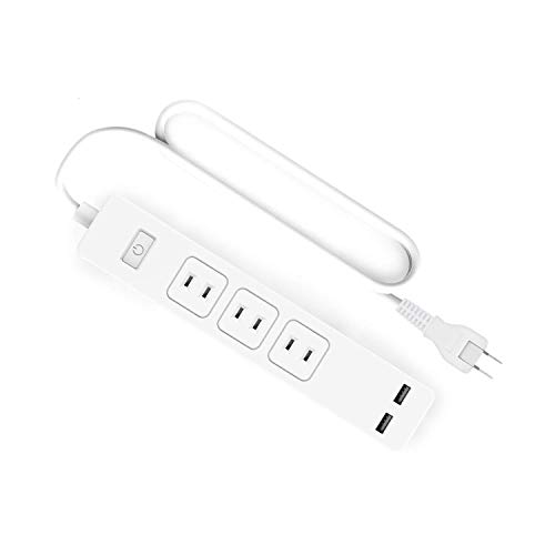 Meross スマート電源タップ スマートプラグ 3+2(AC差し込み口 +USBポート) 省エネ 遠隔操作 Echo シリーズ / Googleホーム / SmartThings対応 個別スイッチ MSS425JP