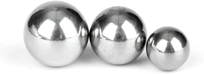 Steel Ball,Ball Bearings,Stainless Steel Ball SUS Precision Bearing Steel Solid Diameter 0.4mm-60mm 304 Marble Round Smooth Ball(20mm (2PCS))