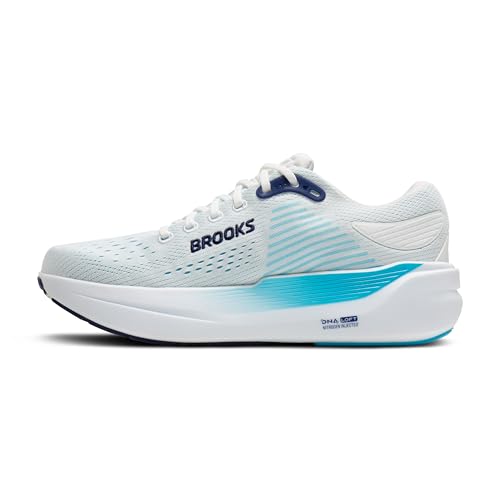 Scarpe Brooks Ghost Max 3 Bianco Blu SS26, Taglia 42 - Eur - 6