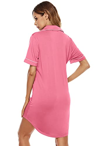 Meitesi パジャマ レディース シャツワンピース 長袖 ルームウェア ワンピース 前開き さまざまなファッション製品