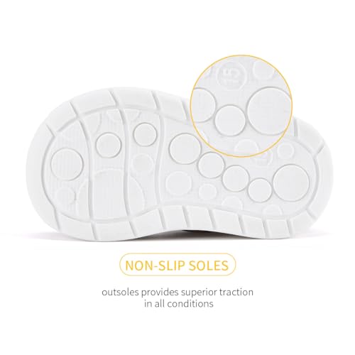 Image of BMCiTYBM Baby Boy Girl Closed Toe Summer Toddler Sandals Lightweight Shoes Infant Non-Slip First Walking Sneakers 6 9 12 18 24 Months 2-3 Years