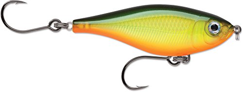 Rapala X-Rap Twitchin 'Mullet 8 Hot Olive : leurre de subsurface mer