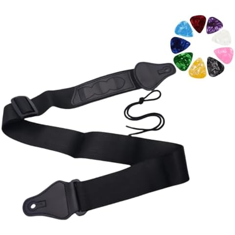 VINPAM Premium Guitar Strap with Picks Cover