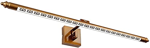 Applique LED miroir 90cm or résout le manque de lumière en salle de bain