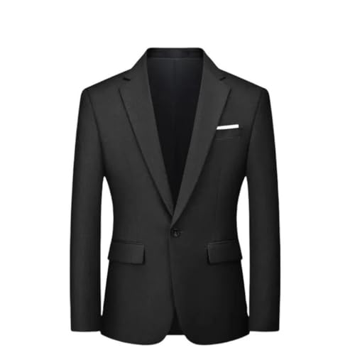 Men's Slim Fit Sporty Suit Jacket Business Blazer Wedding Leisure One Button Coat4