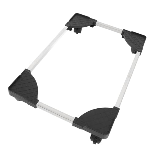 Soporte móvil ajustable para CPU Dan&Dre de acero con ruedas giratorias de 360° para PC, soporte para torre de computadora con ajuste de ancho y longitud miniatura 2