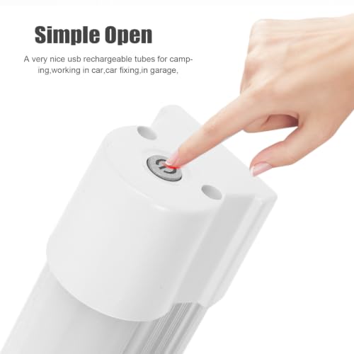 Barra de luz LED magnética recargable CHILDWEET para iluminación portátil de camping con USB 3