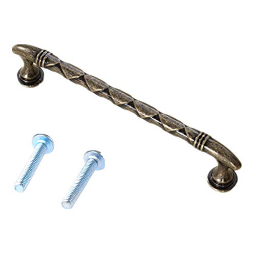 Preisvergleich Produktbild shuxuanltd TüRgriffe SchiebetüR Griff Kabinettknöpfe Schranktürgriffe Messing Schubladengriffe Knöpfe Für Schränke Türgriffe Für Innentüren MöBelgriffe Antik Coffee Long