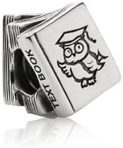Pandora Women's Study Book Sterling Silver Charm No. 790536