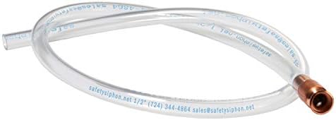 Gas Siphon 4 Foot Hose (4 Foot 