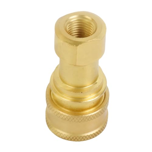 Image of 1 /4 inch NPTF Brass High Pressure Hydraulic Connect Nipple Compatible With Parker 60 Series Nipples BH2-60