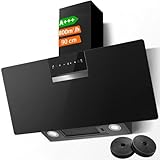 SNDOAS Cappa Aspirante 90 cm, 800 m³/h, Classe Energetica A+++, 3 Velocità + Modalità Turb...