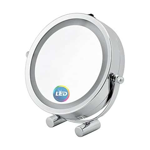 BCM Espejo Maquillaje con Luz 17 Led 5x Ampliación Cover