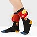 CJQLQN Food Themes Funny 3D Fries Socks Box, Crazy Cool Novelty Silly Socks Gifts for Women