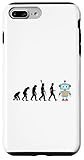 Installation facile Robot Evolution IA & Science Ingénieur Homme Machine Coque pour iPhone 7 Plus/8 Plus