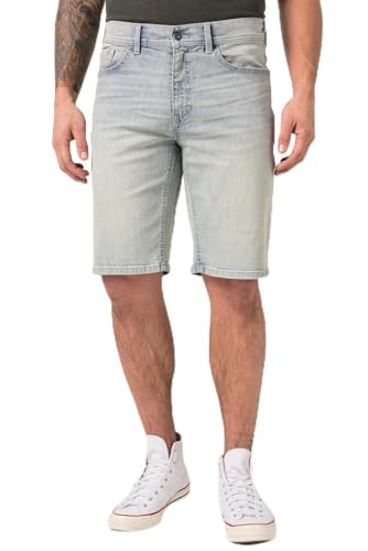 Jeansbermuda Flexnamic JP 1880 denim vintage en grande taille homme