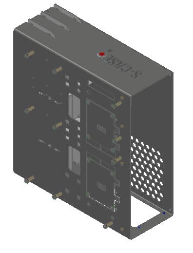 Crea tu Nube Privada en Casa usando S-CASE 5 ATX Servidor y Espacio para 9 Drives de Datos 5