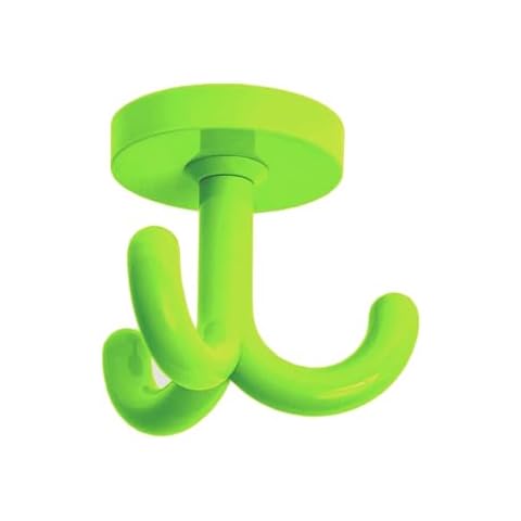 Gedotec KITA Rotating Ceiling Hook in Apple Green Cover