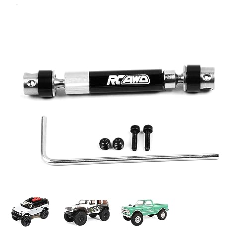 Arbre de transmission central coulissant en acier robuste pour Axial SCX24 AXI00001 performant