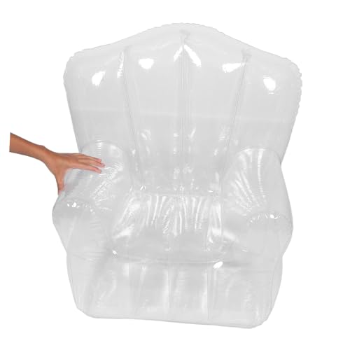 Chaise de camping gonflable en PVC imperméable et transportable