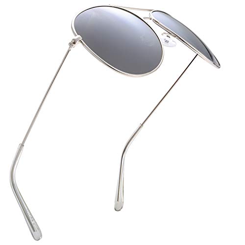 Image of The Fresh Classic Aviator Frame Light Color Lens XL Oversized Sunglasses Gift Box