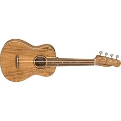 Fender Zuma Exotic Concert Ukulélé Noyer Doigter Maple - Les Beatles, Paul McCartney, John Lennon, RIngo Starr, George Harrison Fender Zuma Exotic Concert Ukulélé Noyer Doigter Maple – Image 3