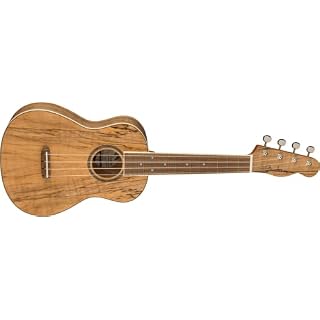 Fender Zuma Exotic Concert Ukulélé Noyer Doigter Maple - Les Beatles, Paul McCartney, John Lennon, RIngo Starr, George Harrison Fender Zuma Exotic Concert Ukulélé Noyer Doigter Maple – Image 3