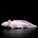 ZHONGXIN MADE Axolotl Plush Toy - 21 Inch Soft Creepy Stuffed Animals, Cute Pink Lizard Toys, Real Plushie Gift Collection for Kids