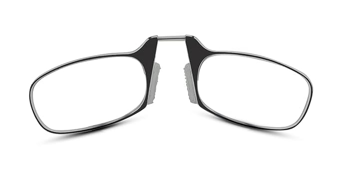DRAYA DEAL’S Nose Reading Glasses for Men & Women Rimless Nose Reader Spectacles Lightweight Compact Reading Eyewear for Daily Use