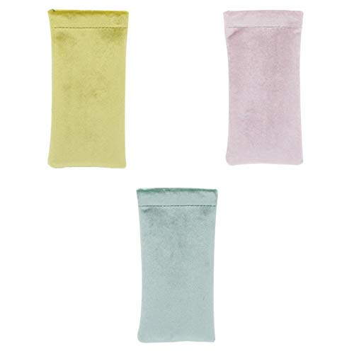 kowaku 3 óculos, estojo de óculos com fecho de apertar na parte superior para