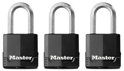 Cadenas Master Lock 3PK pour sécuriser vos abris de jardin et portails