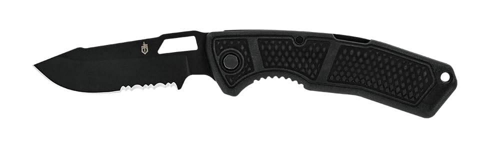 Gerber Gear Order - Lightweight Folding Pocket Knife for Hiking, Camping & Outdoor - Everyday Carry Tool - Tactical, Survival Utility Knife - Trip Essentials - Black