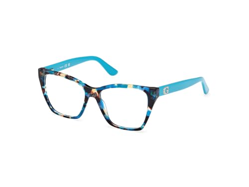 Guess GU50235 087 turquoise/avana 52/15/140 WOMAN Eyewear Frame