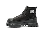 Palladium Revolt Hi Patch Boots Mujer, Negro , 37 EU