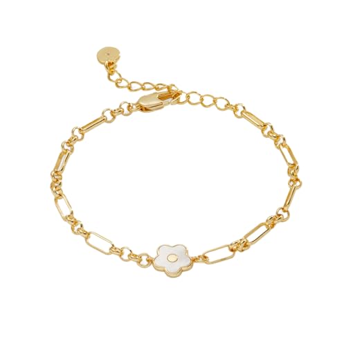 Alex and Ani Mother of Pearl Daisy Jewelry