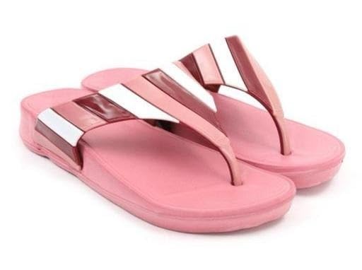 Image of Trendy Women's Casual Slippers for Daily Use - Lightweight & Durable pink MA 42 pink 6