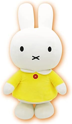 Amazon Co Jp ミッフィー 50cm 特大 ぬいぐるみ イエロー プラッシュ うさぎ キャラクター グッズ マスコット 抱きまくら キャラクター 雑貨 かわいい プレゼント ギフト インテリア 人形 子供部屋 イエロー おもちゃ