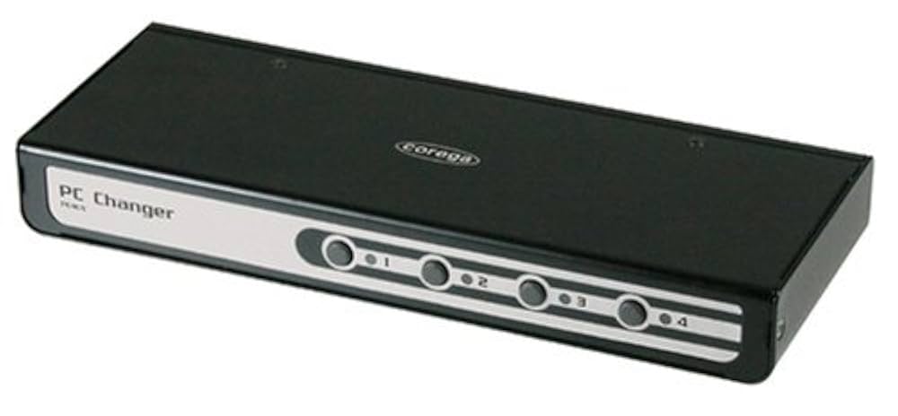 Amazon | corega CG-PC4UV PC4台用 USB.VGA対応 パソコン自動