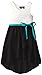ZUNIE Girls' Lace and Chiffon Dress with Tulip Skirt