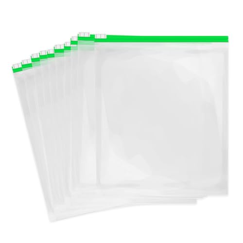 Image of Ezee Plastic Reusable Multi-Purpose Slider Bag 9x10 Inch | Zip Lock & Vegetable Storage | Freeze Bag I Pack of 10