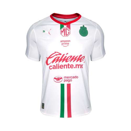 Puma Mens Chivas Replica 25-26 Jersey White Away AH25 XX-Large